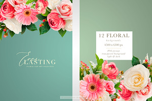 Everlasting Floral Clip Art