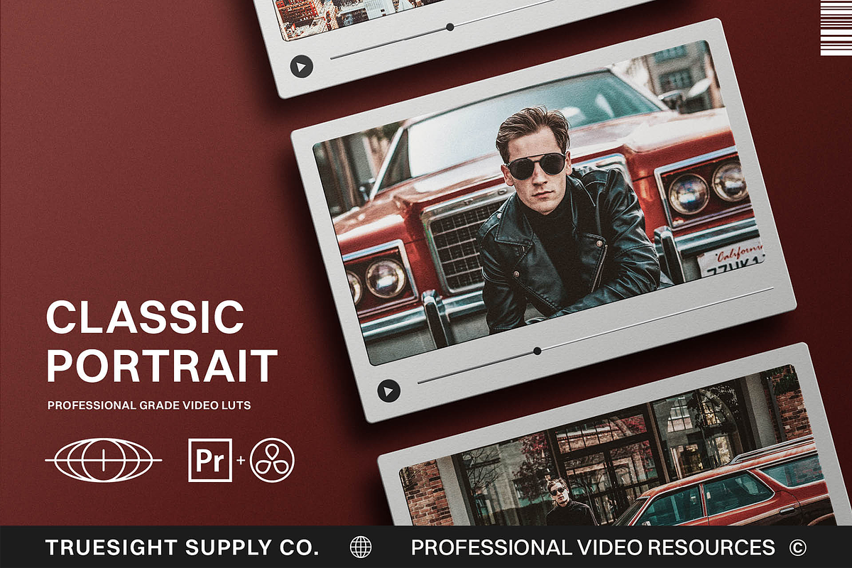Classic Portrait - Video LUTs, a Brushes & More by Truesight Supply Co. (Photo 1 of 6)