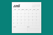 2027 Monthly Planner Calendar, a Texture Illustration by mikhailmorosin (Thumbnail 4 of 4)