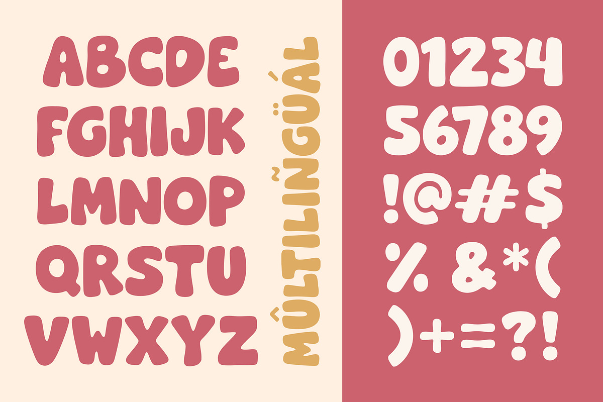 Gloomie Saturday - Bubbly Font, a Handwritten Font by Timurtype (Photo 6 of 7)