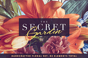 The Secret Garden • Floral Pack, an Object Graphic by Deveze Art & Co (Thumbnail 1 of 11)