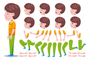 Left View Cute Boys Characters Pack, an Object Graphic by MEDZ (Thumbnail 2 of 5)