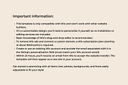 Landing Page Template for a Coach, a Wix Template by U Design (Thumbnail 10 of 10)