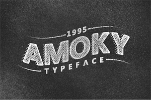 Amoky Typeface