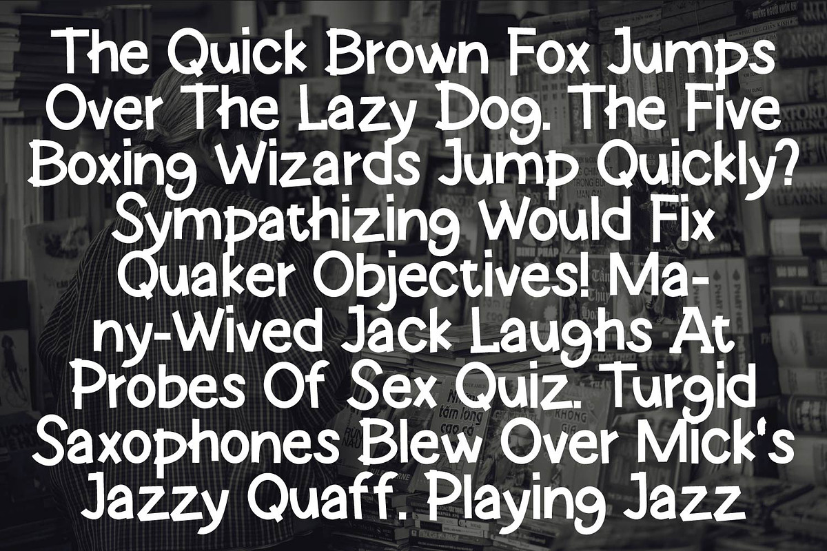 Brandal, a Font by Rashdrawn (Photo 5 of 5)