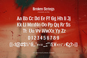 Broken Strings Retro Serif Font, a Serif Font by Heinzel Std (Thumbnail 13 of 15)