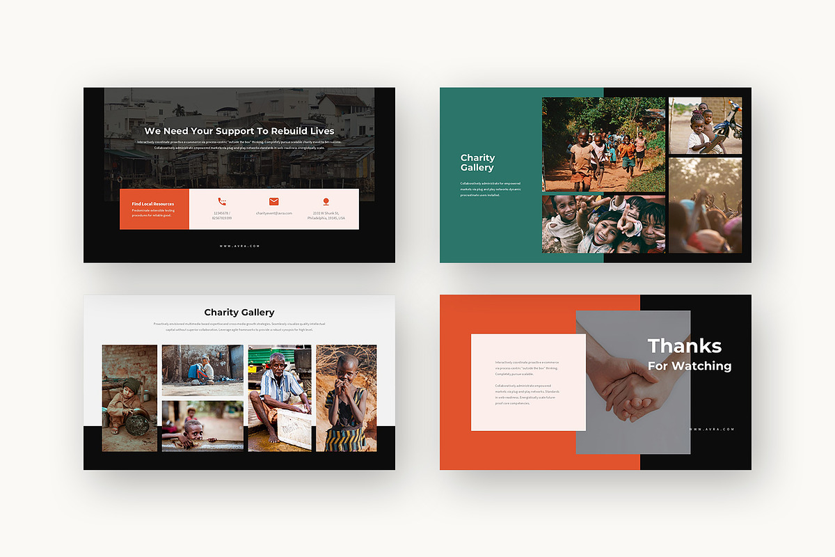 Avra : Fundraising Keynote, a Presentation Template by Punkl Camp (Photo 16 of 16)