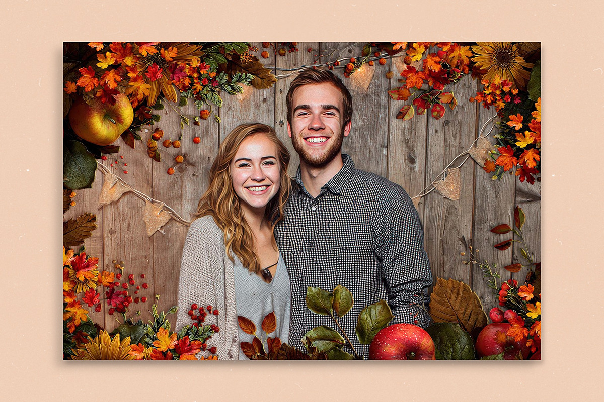 Autumn Photo Frame Template, a Layer Style Add-On by DesignerCandies (Photo 5 of 7)