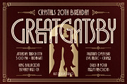 Decomang Art Deco Typeface, a Sans Serif Font by alit design (Thumbnail 2 of 20)