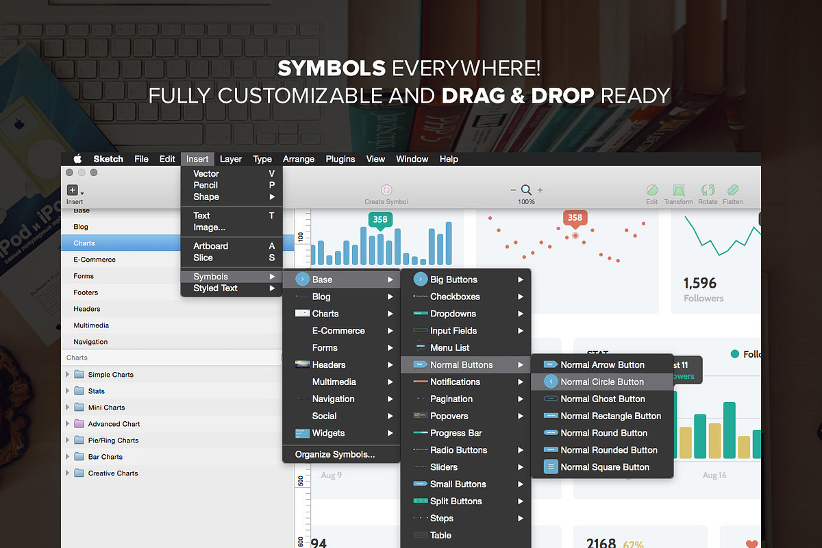 Edge UI Kit Plus, a Templates & Theme by UI8 (Photo 4 of 4)