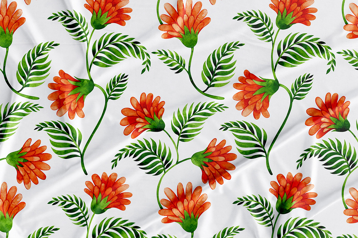 Collection of floral patterns, a Pattern Graphic by made by Tanya (Photo 3 of 4)