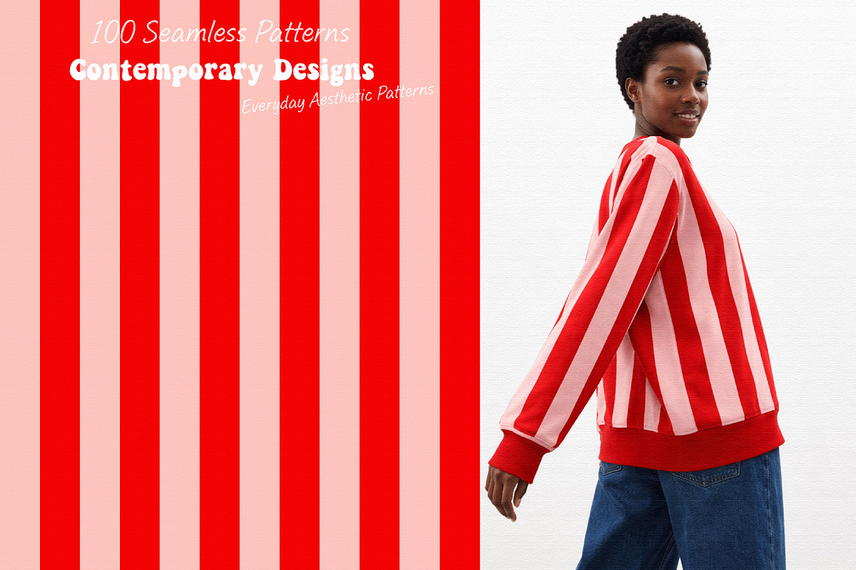 Contemporary Designs - 100 Patterns, a Pattern Graphic by DreamoraArt (Photo 3 of 10)