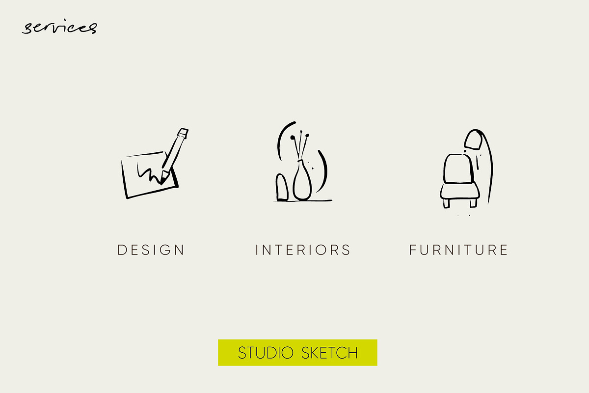 Interior Designer Architect Icons, an Outline Icon by CreativeWilderness (Photo 6 of 11)
