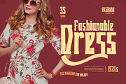 Quzirah – Retro Condensed Font, a Serif Font by twinstd (Thumbnail 6 of 13)