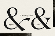 Kyrie: A Luxe Calligraphic Serif, a Serif Font by Jen Wagner Co (Thumbnail 8 of 13)