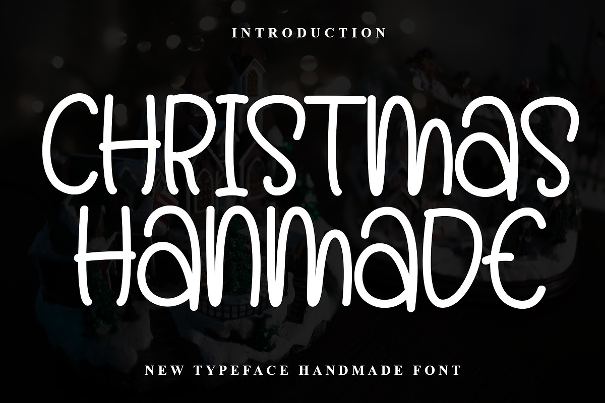 Christmas Hanmade, a Serif Font by FreshTypeINK (Photo 1 of 7)