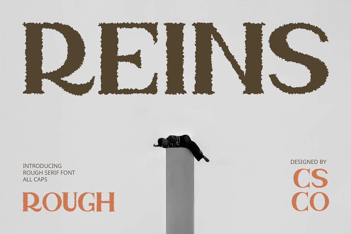 Reins Rough, a Serif Font by Craft Supply Co. (Photo 1 of 8)