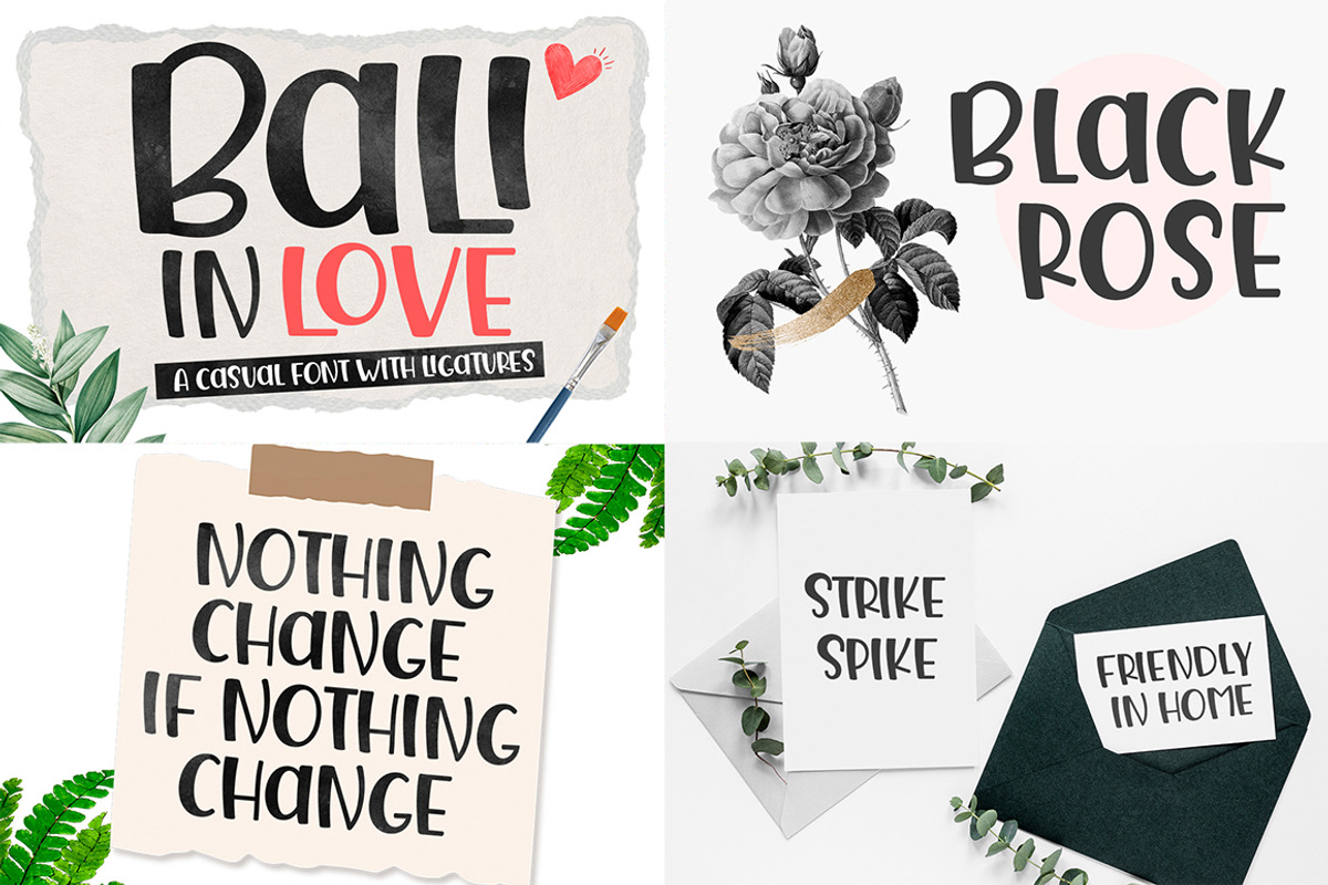 Handmade Font Bundle, a Handwritten Font by Natural Ink Studio (Photo 9 of 25)