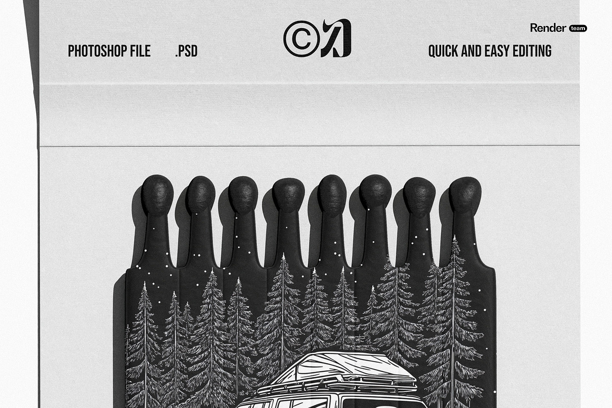 Matches Mockup Set, a Packaging Mockup by Renderteam (Photo 4 of 12)