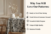 French Toile De Jouy Patterns, a Pattern Graphic by Ninterints (Thumbnail 4 of 7)