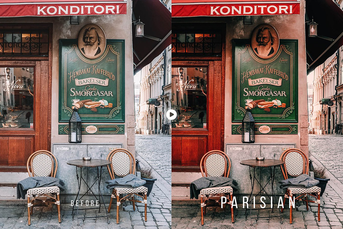 Parisian City Portrait Action & LUTs, an Action Add-On by skybluecreative (Photo 6 of 7)
