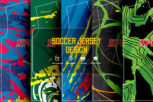 Abstract Sports Jersey Pattern, a Sport Illustration by samsulpassive