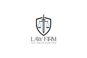Professional Law Firm Logo Design, a Branding & Logo Template by YUDesignStore (Thumbnail 1 of 11)