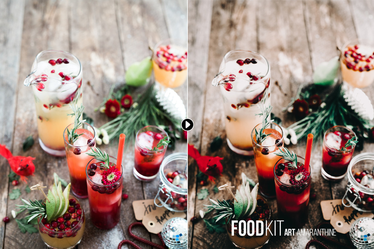 FoodKit - Food Presets Bundle, an Action Add-On by Presetrain Co. (Photo 14 of 22)