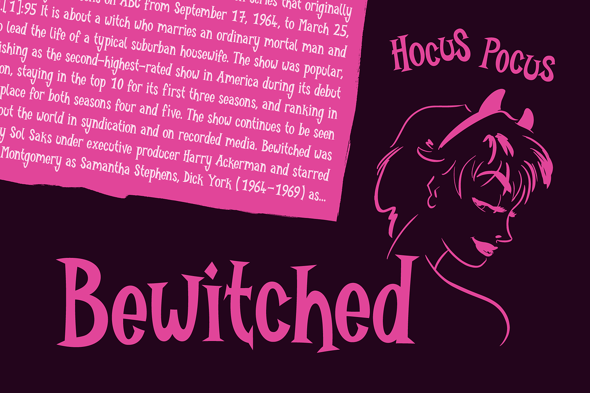 Burlexa: A Devilishly Good Serif Fon, a Font by Wingsart Studio (Photo 15 of 16)