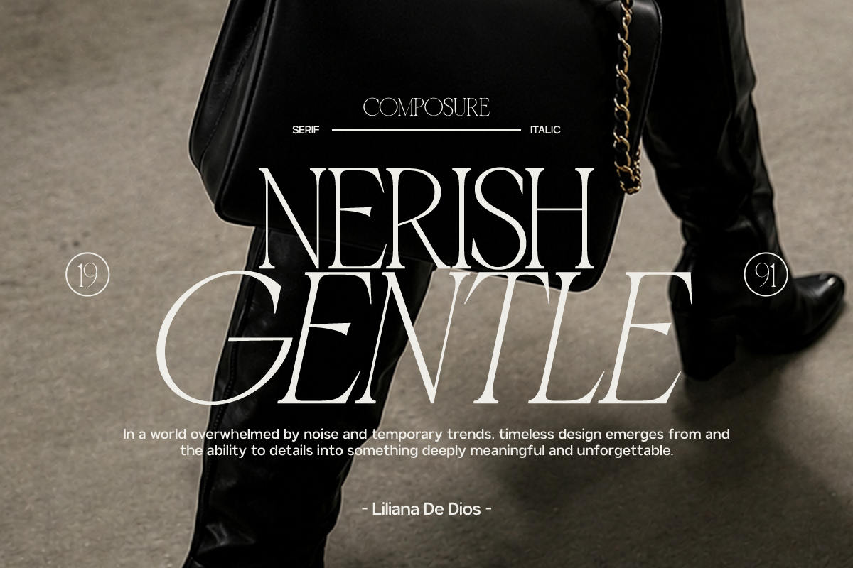 GC Ballerina - Stylish Serif Italic, a Serif Font by Glyphonic (Photo 4 of 15)