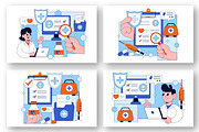 10 Medical Anamnesis Consultation, a Healthcare Illustration by denayunebgt (Thumbnail 3 of 4)