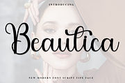 Beautica, a Handwritten Font by FreshTypeINK (Thumbnail 1 of 8)
