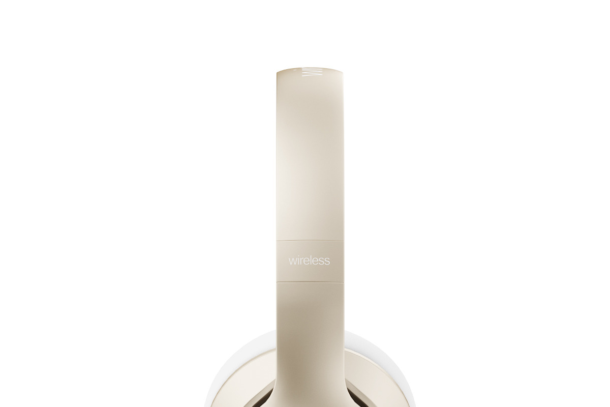 Golden headphones, an Object 3D Model by CGAxis (Photo 5 of 10)
