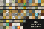 115 seamless textures, a Graphic by caesart (Thumbnail 4 of 4)