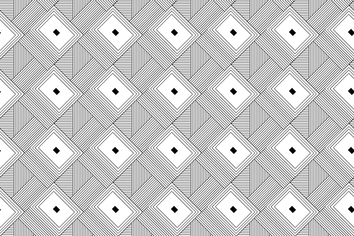 Abstract Geometric Line Pattern, a Pattern Graphic by Mightyfire