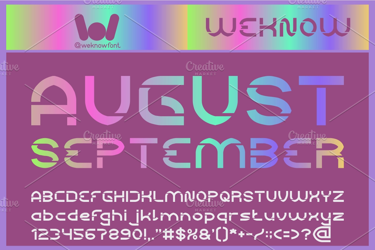 Good Vibes Font, a Font by weknow (Photo 5 of 5)