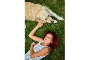 Teen girl enjoys a sunny day, a Nature Photo by IlliaBondarPhotography