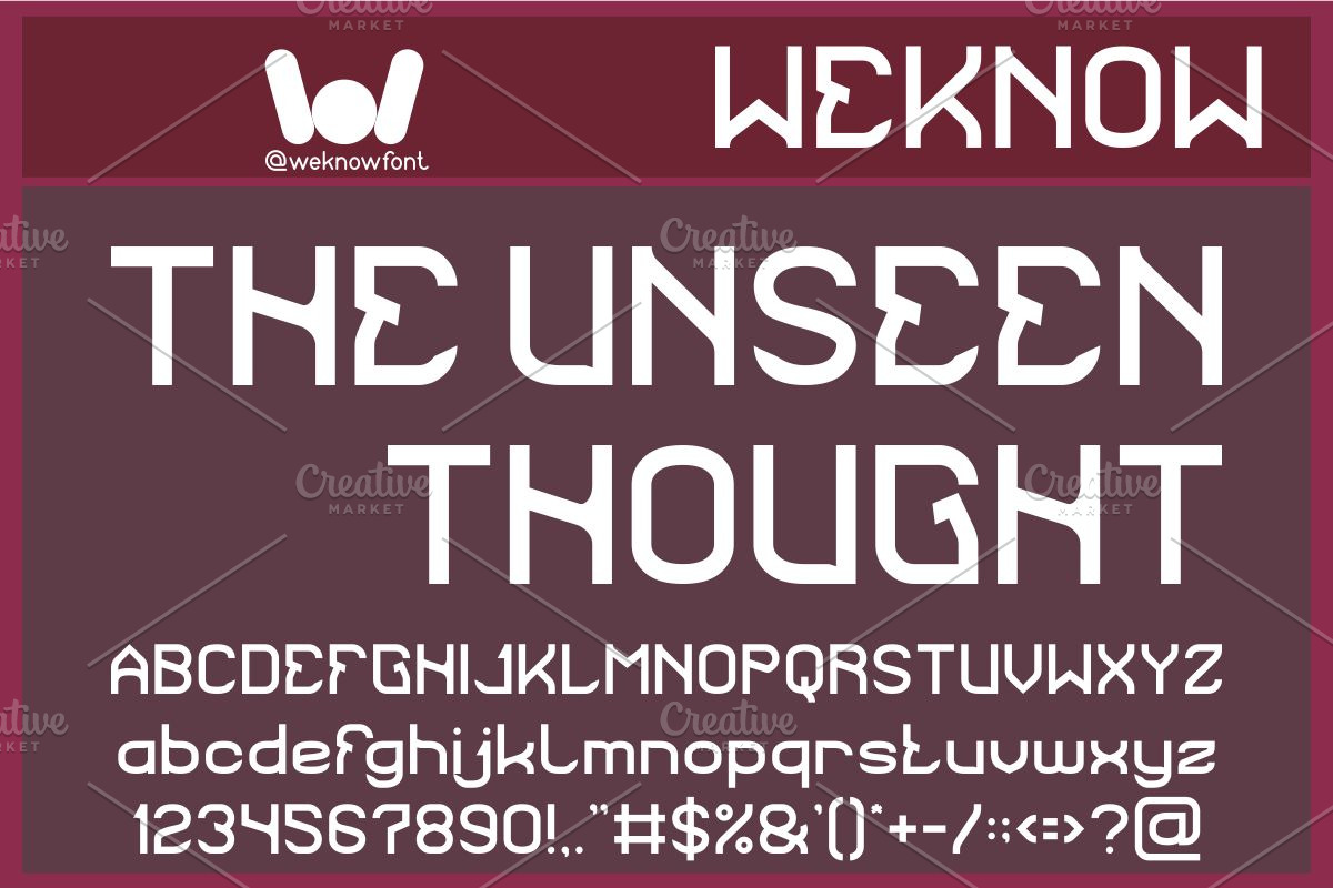 Amazing Structure font, a Font by weknow (Photo 2 of 8)