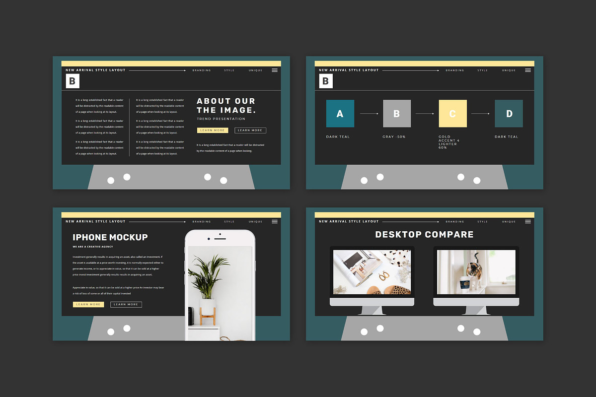 CENTRAL Powerpoint Template, a Presentation Template by GridlineType (Photo 6 of 9)