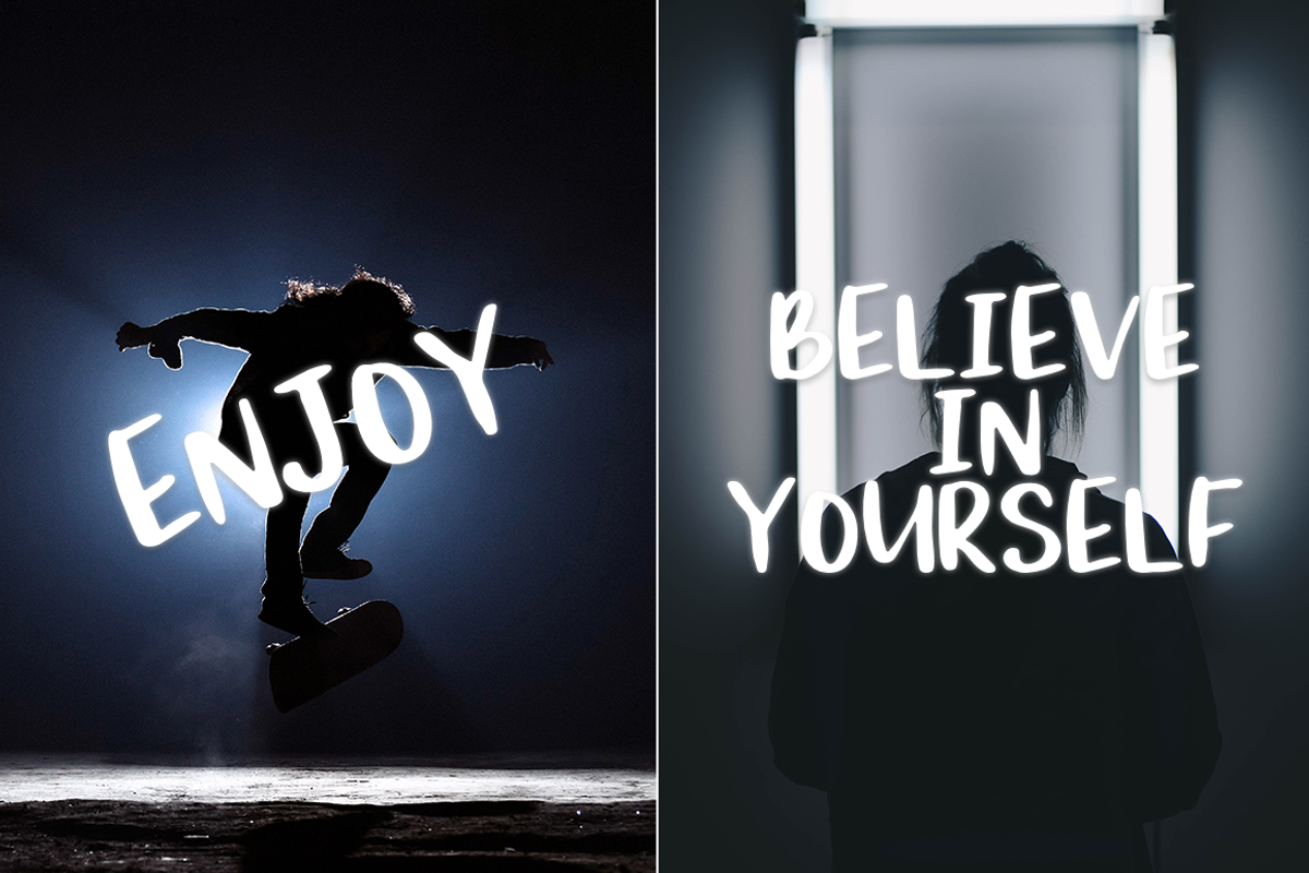 Nevermind script, a Handwritten Font by BilberryCreates (Photo 6 of 7)