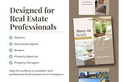 Neutral Real Estate Instagram Bundle, a Social Media Template by Everyday Perfection (Thumbnail 3 of 11)