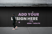 Sidewalk Billboard Mockup, an Advertising Mockup by GearShift (Thumbnail 2 of 4)