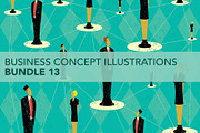 Business Concepts Bundle 13, a Person Illustration by retrorocket (Thumbnail 1 of 16)