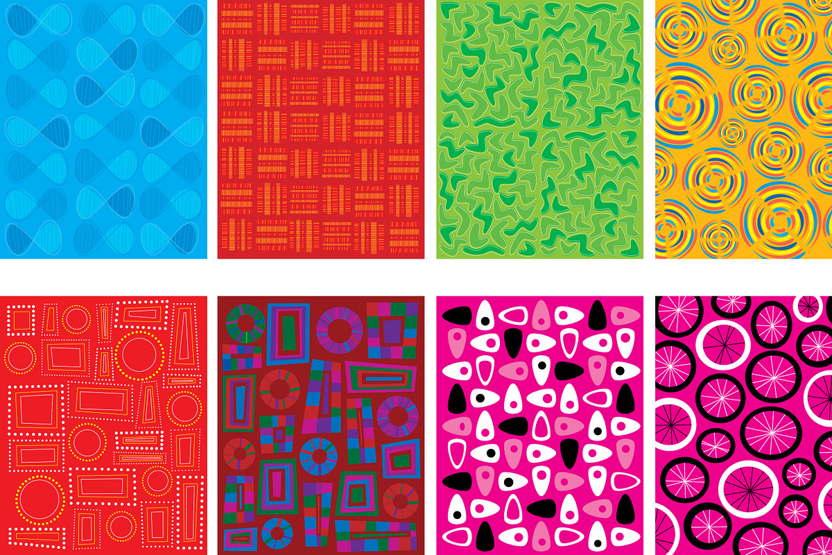 Funkybacks: Retro Fifties Patterns preview 2