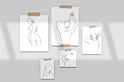 Women's Line Art Illustrations, a Person Illustration by La Petite Line Art (Thumbnail 13 of 17)
