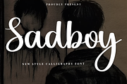 Sadboy, a Handwritten Font by InermediaSTUDIO (Thumbnail 1 of 8)