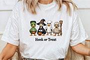 Halloween Goose Hong Trick or Treat, an Illustration by DreamCafeArt (Thumbnail 4 of 7)
