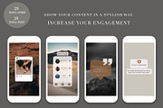 LYRA INSTAGRAM TEMPLATES CANVA, a Social Media Template by IsikChic (Thumbnail 6 of 8)