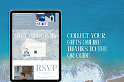Squarespace Blue Wedding Website, a Squarespace Template by Sofia Designs (Thumbnail 5 of 7)