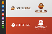 Coffee Time Logo, a Branding & Logo Template by Web Design Label (Thumbnail 2 of 5)